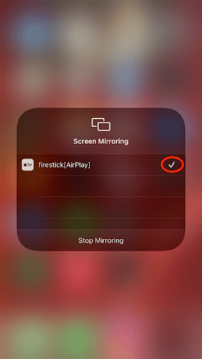 Mirror iPhone to Firestick 14