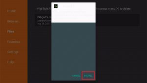 Install the ProgoTV app on your Firestick 16