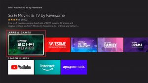 Sci Fi Movies and TV by Fawesome 5
