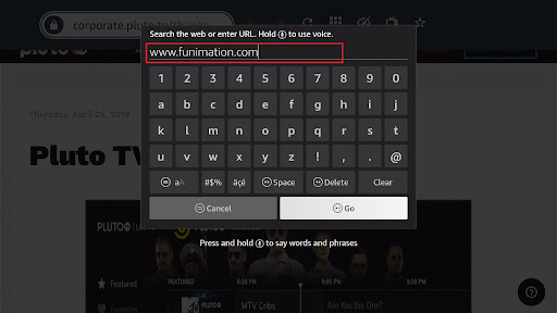 Stream the Funimation Website on your Fire TV Stick 12