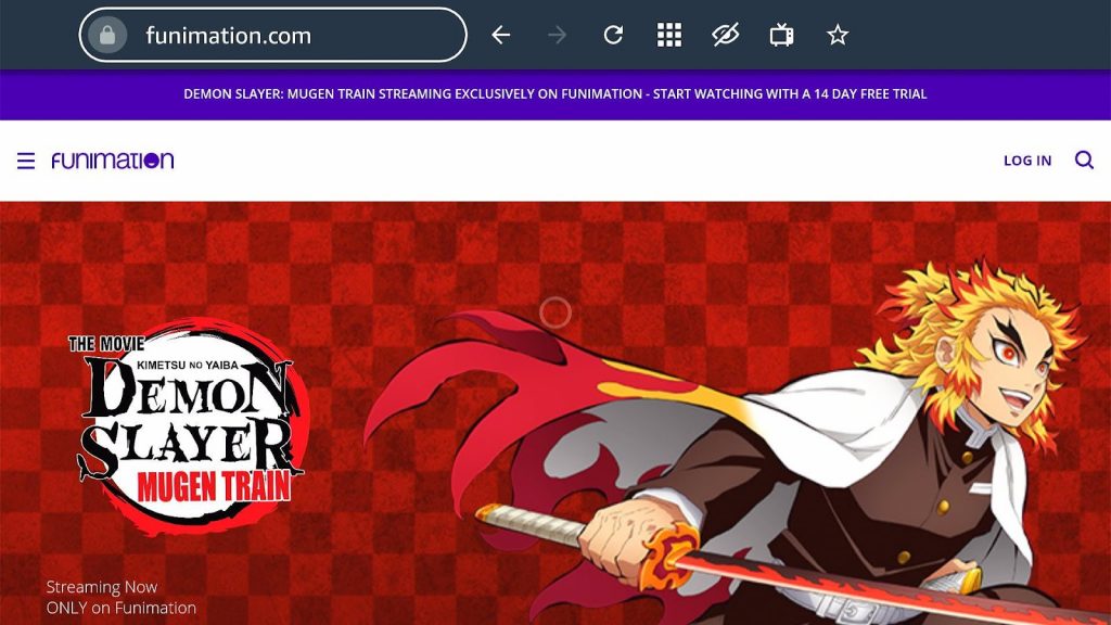 Stream the Funimation Website on your Fire TV Stick 13