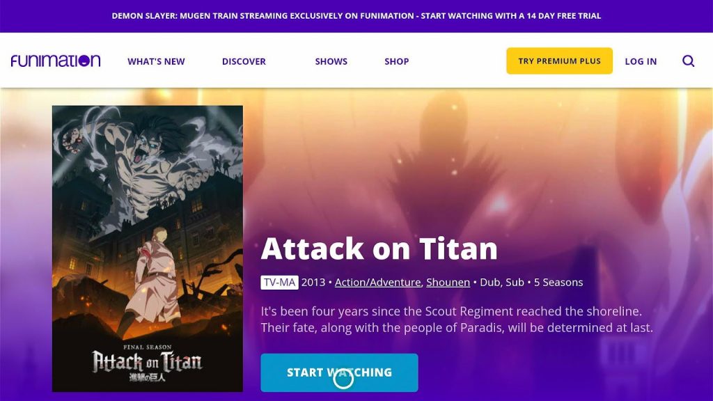 Stream the Funimation Website on your Fire TV Stick 14