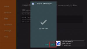 Install the TDUK Debloat Tool on Firestick 18