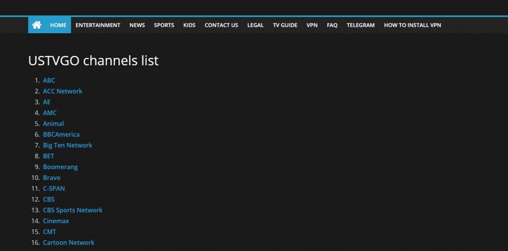 USTVGo 1