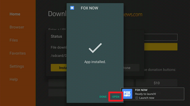 Install Fox Now 3
