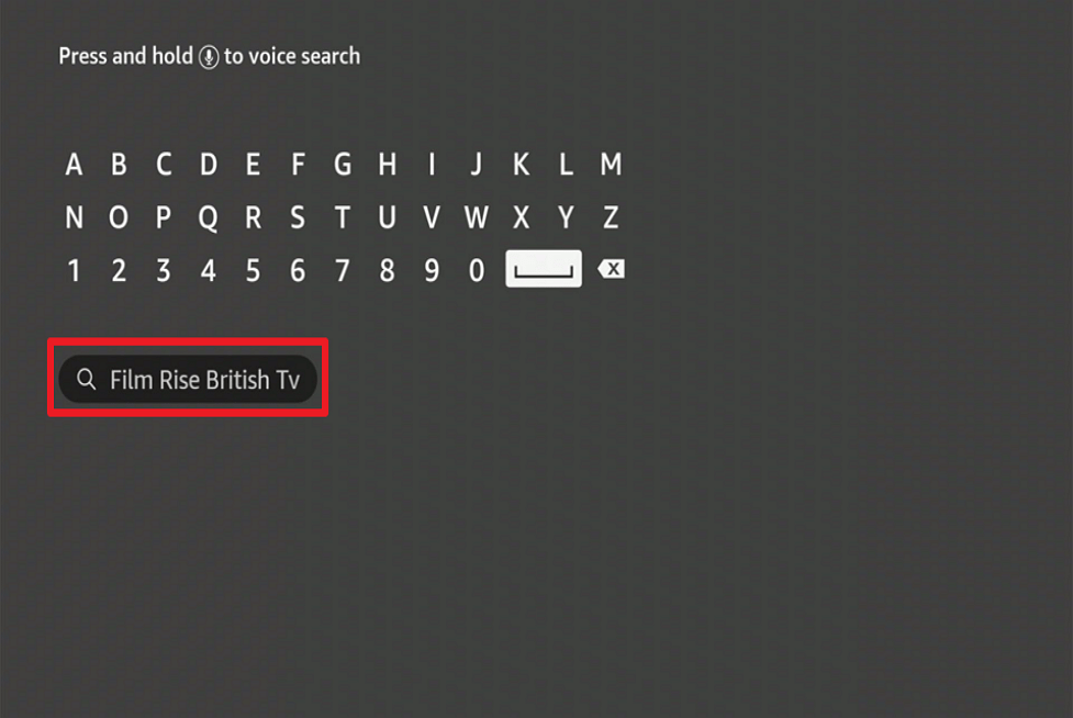 Install FilmRise British TV