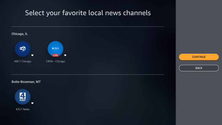 network options