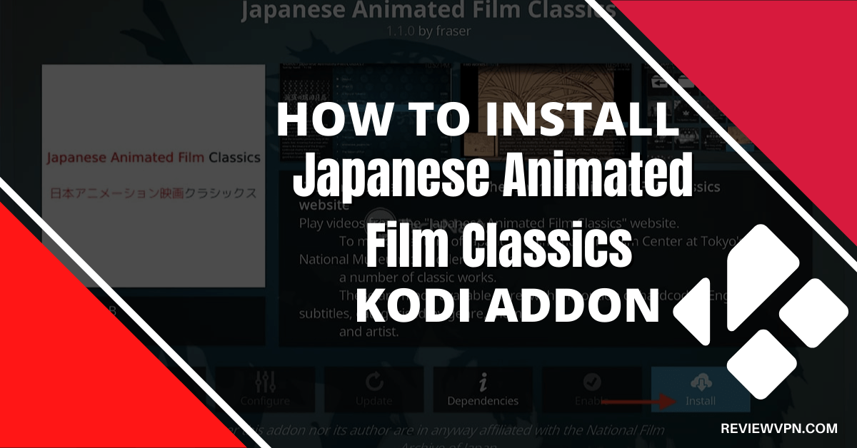 How to Install Japanese Animated Film Classics Kodi Addon