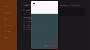 Install Anime TV App on Firestick Step 16