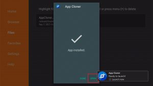 Install AppCloner on Firestick 18