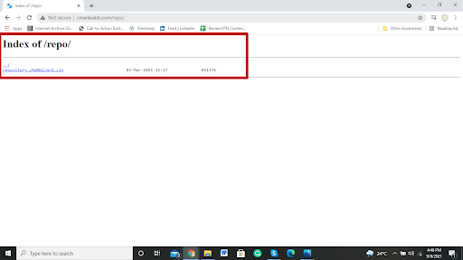 Check if the Repo Link is still working 3.1