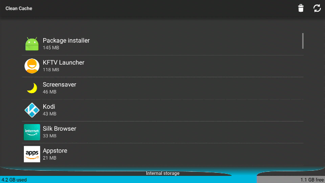 Clean Cache app