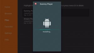 Install Dummy Player on Firestick Step 17