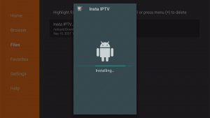 Install Insta IPTV App on your Fire TV stick Step 17