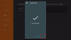 Install Insta IPTV App on your Fire TV stick Step 18
