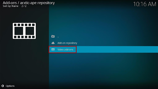Install ApeX Sports Kodi Addon 17