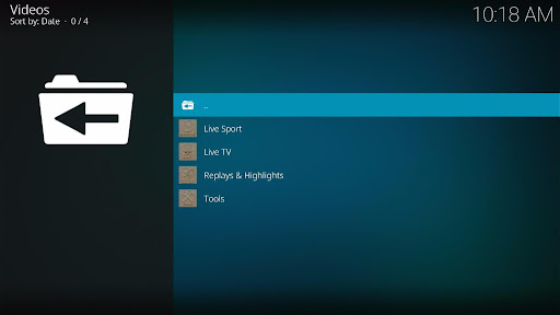 Install ApeX Sports Kodi Addon 24
