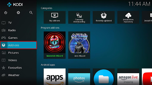 Install Ares Wizard Kodi Addon 15