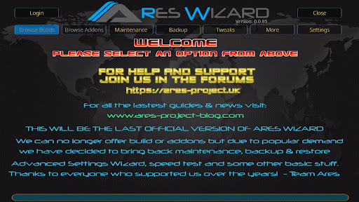 Install Ares Wizard Kodi Addon 17