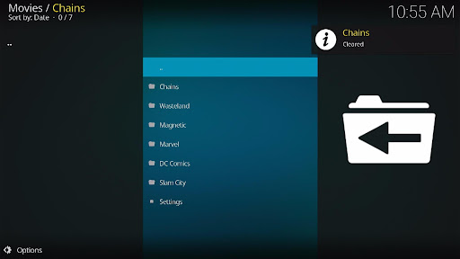 Install Chains Kodi Addon 24