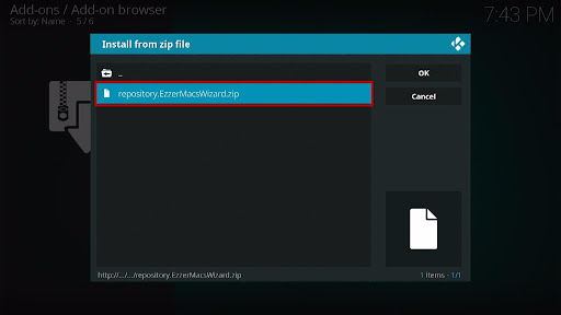 Install EzzerMacs Build on Kodi 13