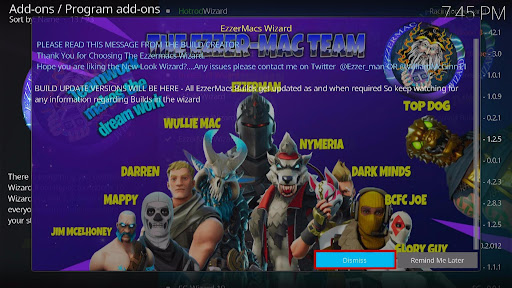 Install EzzerMacs Build on Kodi 21