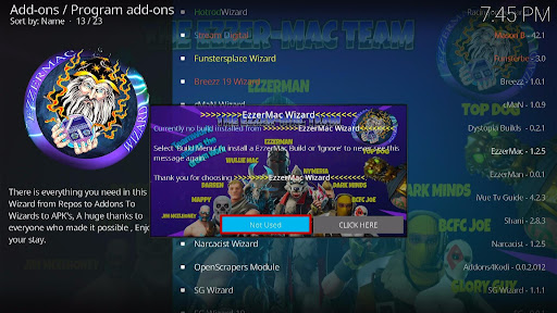 Install EzzerMacs Build on Kodi 23