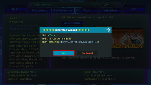 Install EzzerMacs Build on Kodi 29
