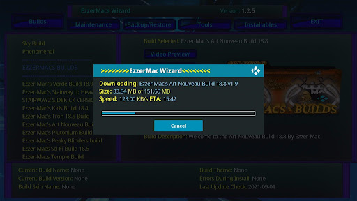 Install EzzerMacs Build on Kodi 30