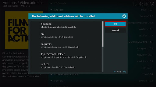 Install Films For Action Kodi Addon 7