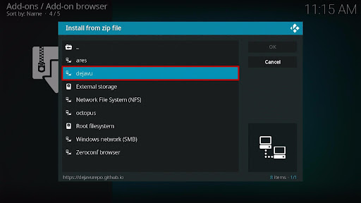 Install Fluxus IPTV Kodi Add-on 13