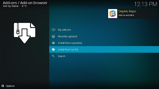 Install Fluxus IPTV Kodi Add-on 15