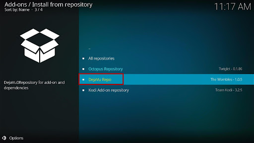 Install Fluxus IPTV Kodi Add-on 17