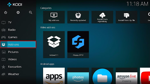 Install Fluxus IPTV Kodi Add-on 22