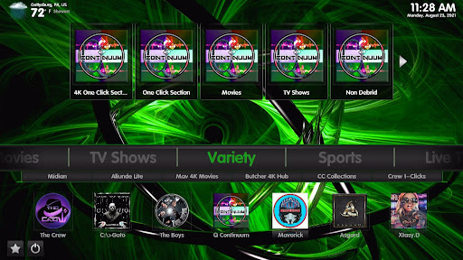 Install Green Monster 19 Kodi Build 33