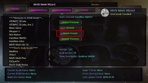 Install HardNox SMASH Kodi Build 26