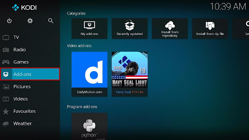 Install Navy Seal K19 Lite Kodi Addon 23