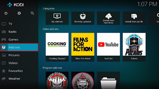 Install Polaris Kodi Addon 23
