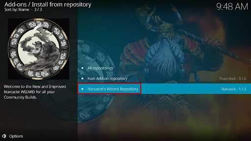 Install Q-Continuum Kodi Addon 16