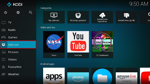 Install Q-Continuum Kodi Addon 22