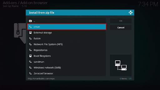 Install Q-Sports Kodi Addon 12