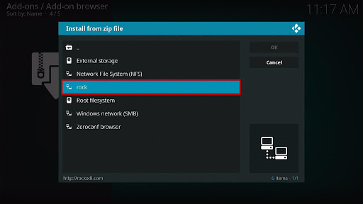 Install Rock Cleaner Kodi Addon 12