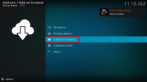 Install Rock Cleaner Kodi Addon 15