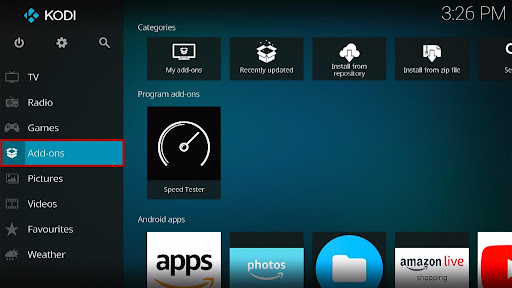 Install Speed Tester Kodi Addon 8