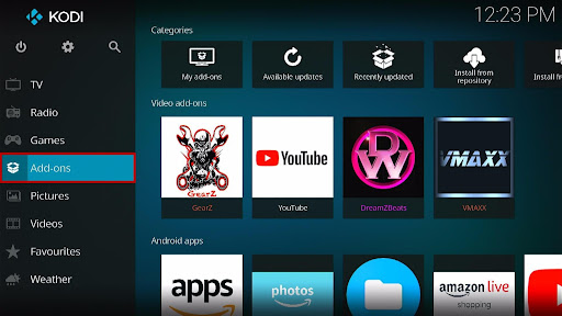 Install VMAXX Kodi Addon 22