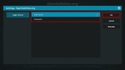 Install the Opensubtitles on your Kodi 9