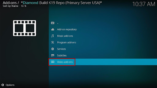 Install the Third-party Kodi Addon on Kodi 19.1 Matrix 19