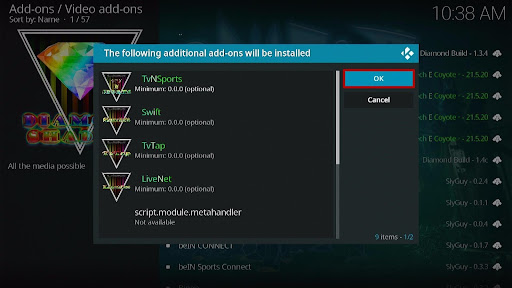 Install the Third-party Kodi Addon on Kodi 19.1 Matrix 22
