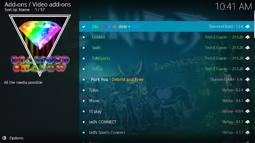 Install the Third-party Kodi Addon on Kodi 19.1 Matrix 23