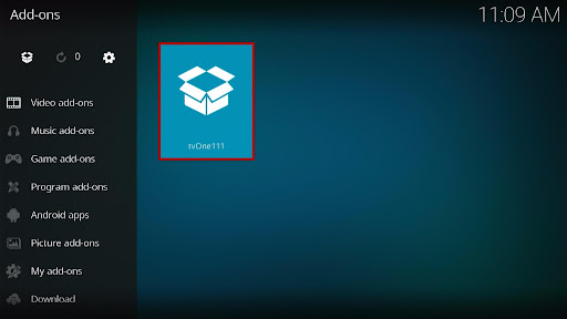 Install tvOne Kodi Addon 22